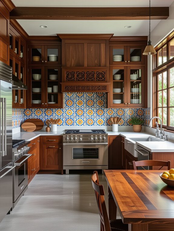 traditional meets contemporary design