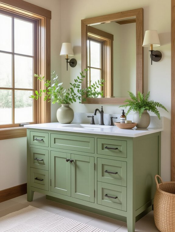 tranquil earthy sage retreat