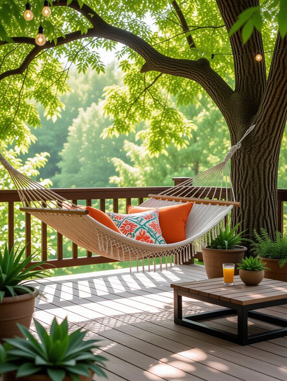 tranquil hammock relaxation retreat