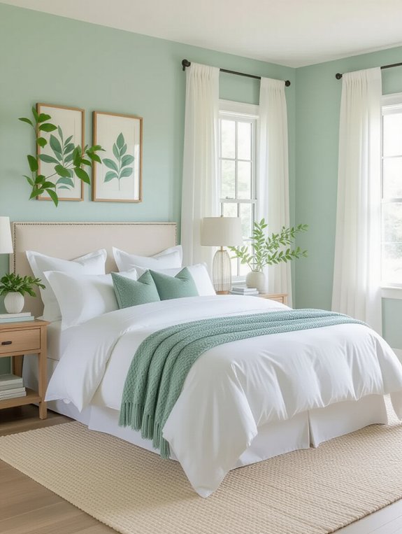 tranquil seafoam color palette
