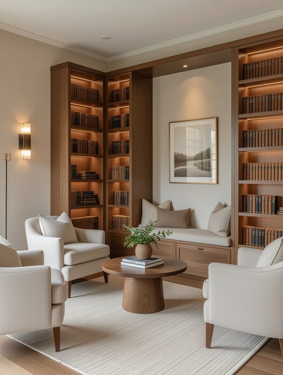 transformative folding library furniture