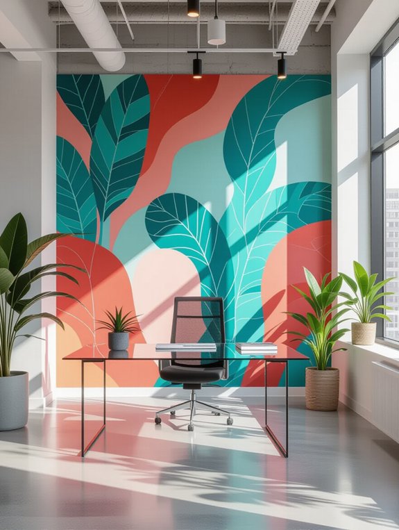 transformative office wall art