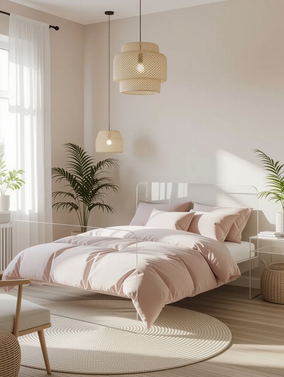 transparent furniture for spaciousness