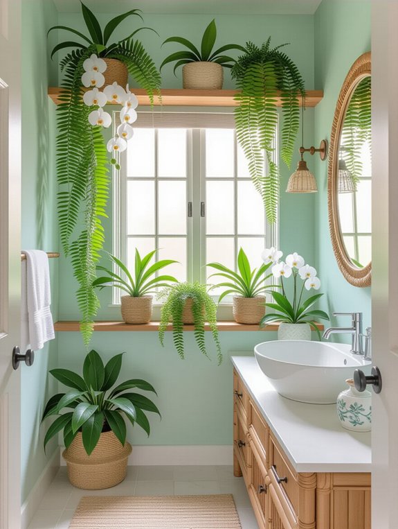 tropical bathroom transformation tips