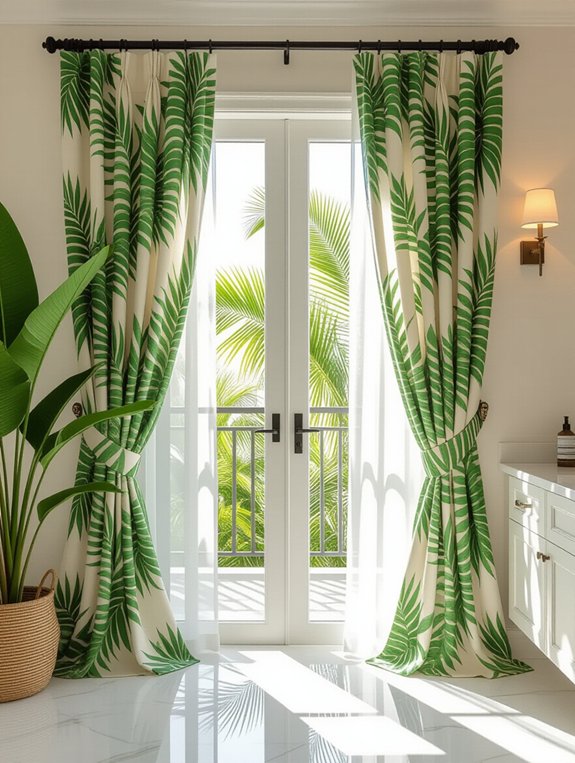 tropical oasis bathroom decor