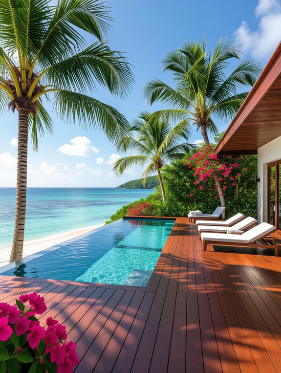 tropical oasis pool transformation