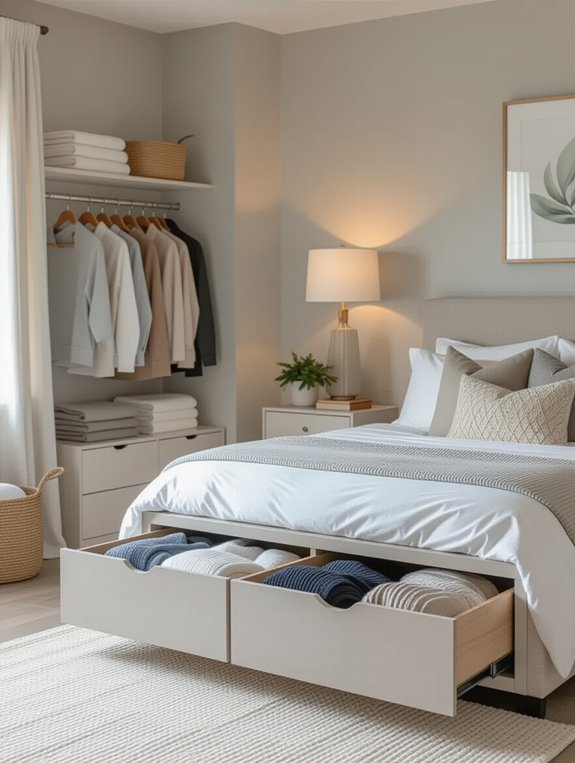 under bed storage solutions maximized