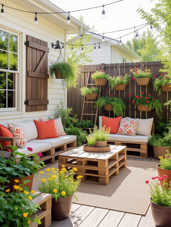 upcycled outdoor furniture ideas