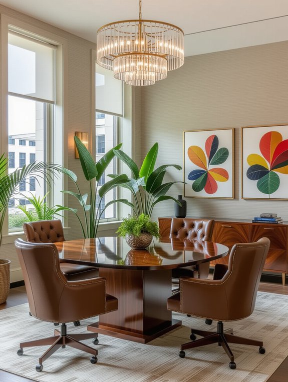 upscale collaborative workspace design