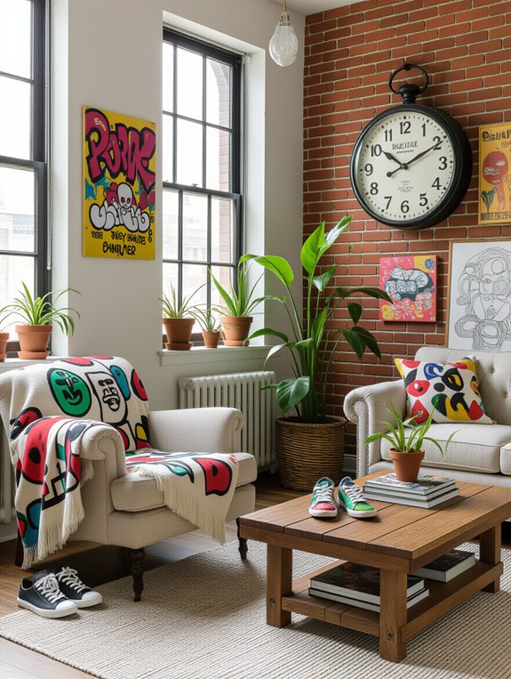 urban flair through accessories