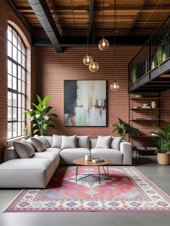 urban industrial chic decor