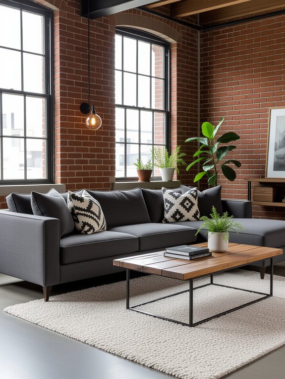 urban loft dark aesthetic