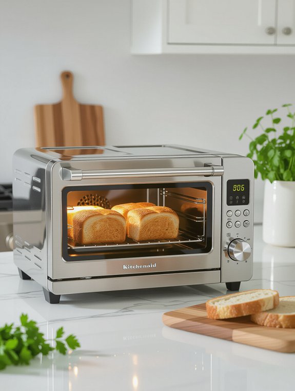 versatile and spacious toaster