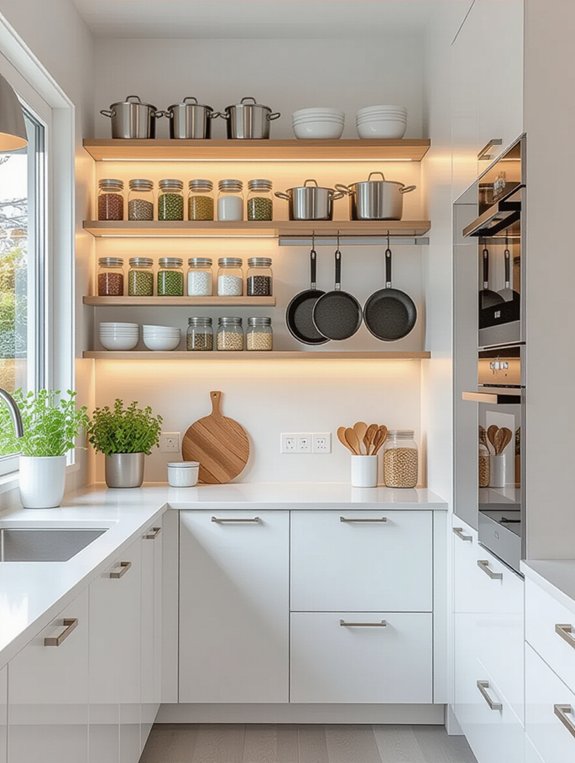 vertical space storage solutions