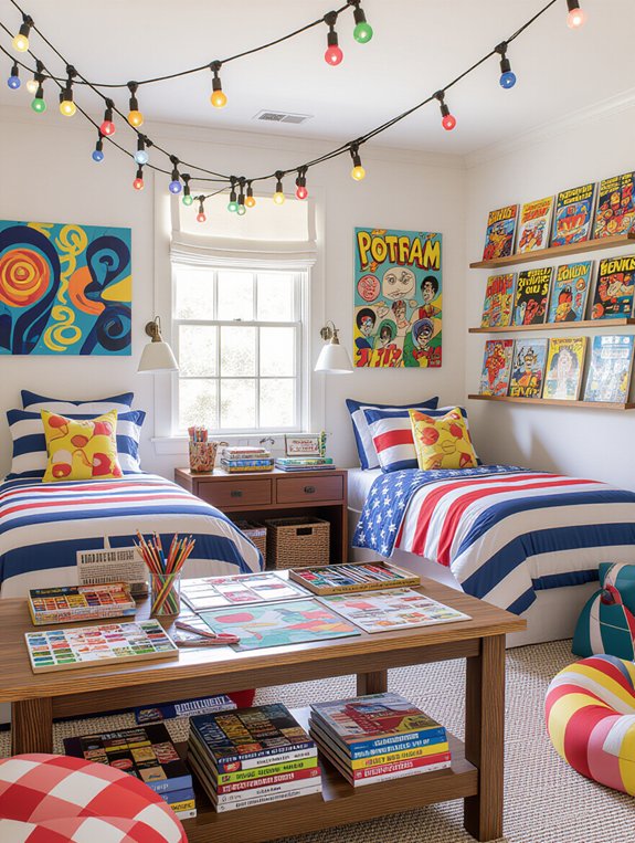 vibrant art studio inspiration