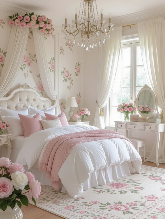 vibrant blooms enchanting space