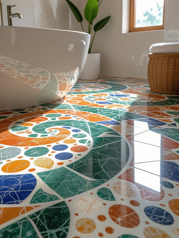 vibrant durable terrazzo designs