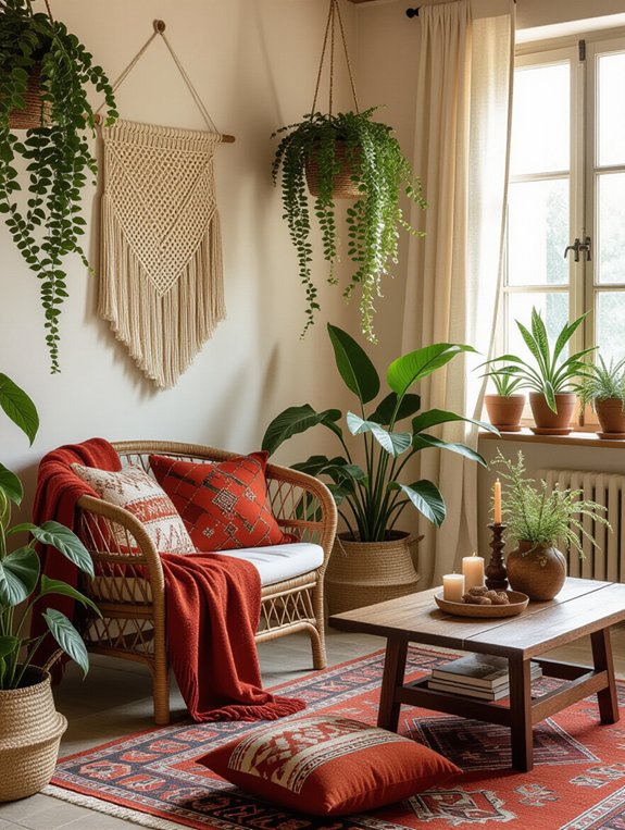 vibrant eclectic bohemian decor