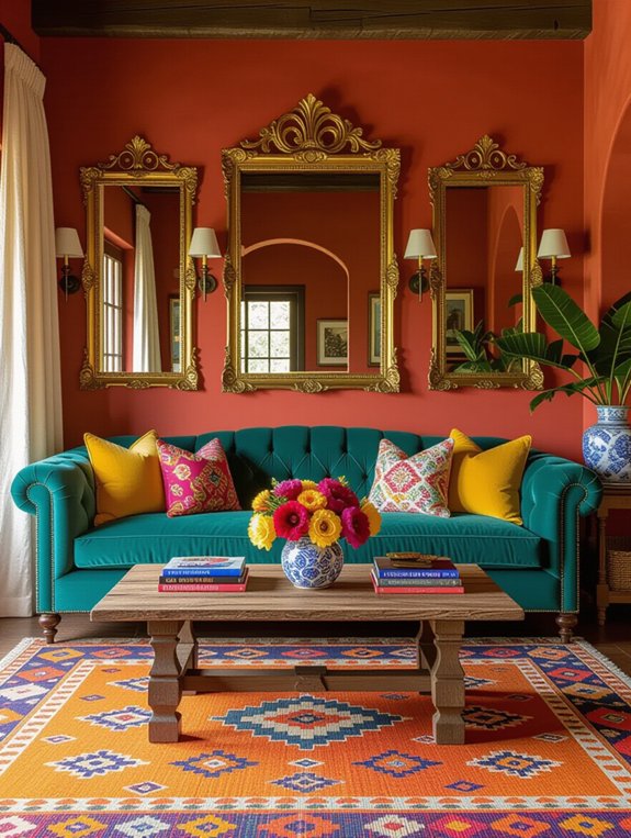 vibrant energy through colors