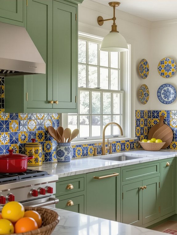 vibrant kitchen accessory ideas