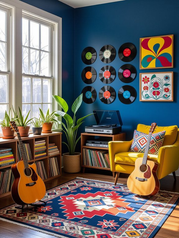 vibrant music and creativity