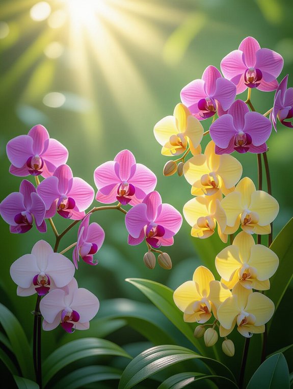 vibrant orchid wallpaper transformation