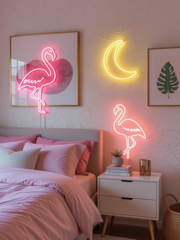 vibrant personality bedroom decor