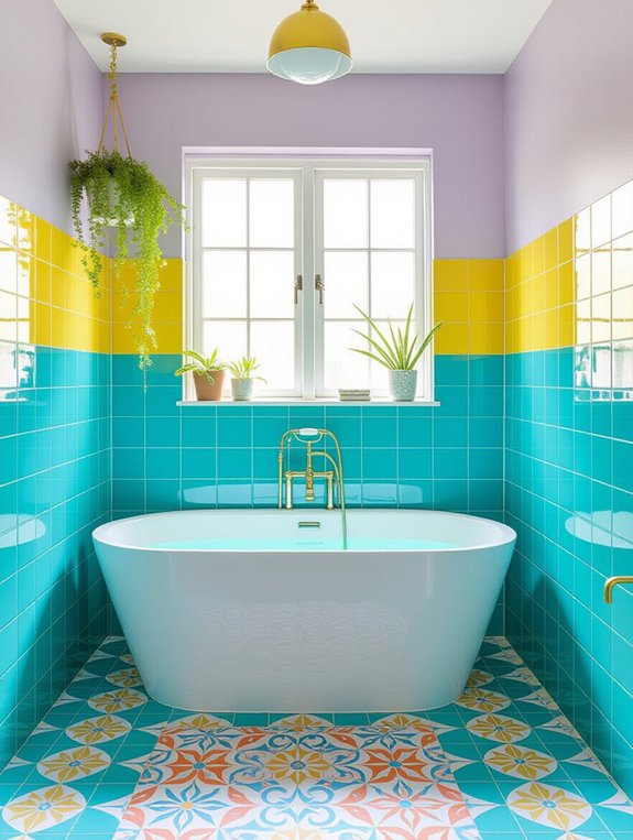 vibrant playful color combinations