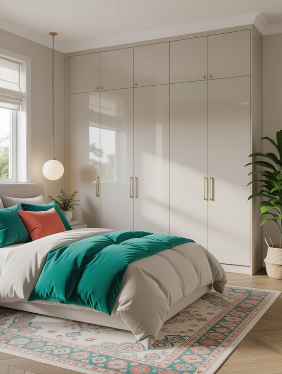 vibrant wardrobe design ideas