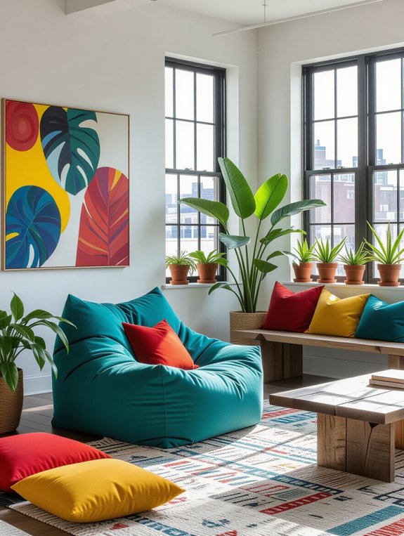 vibrant workspace rejuvenation elements