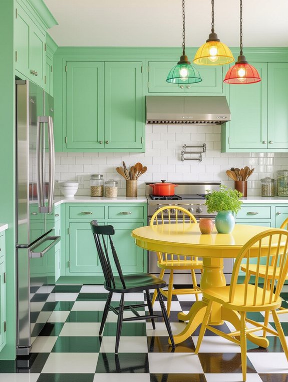 vintage charm in kitchens
