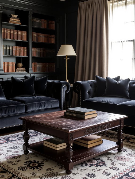 vintage elegance for living room