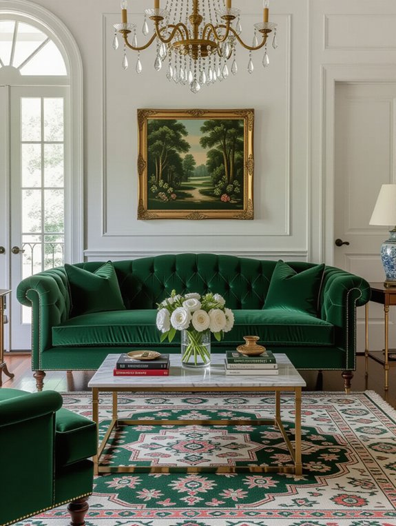 vintage elegance for living room