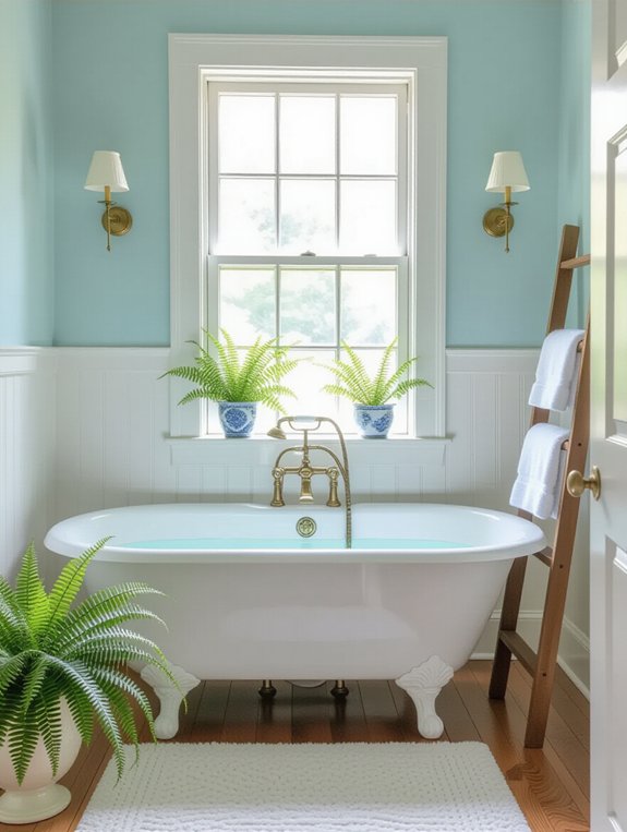 vintage elegance in bathrooms
