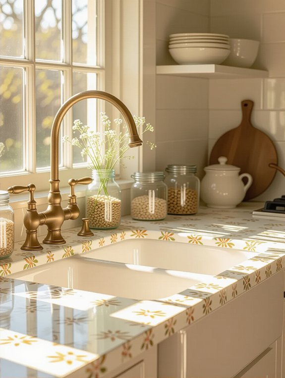 vintage laminate kitchen upgrade