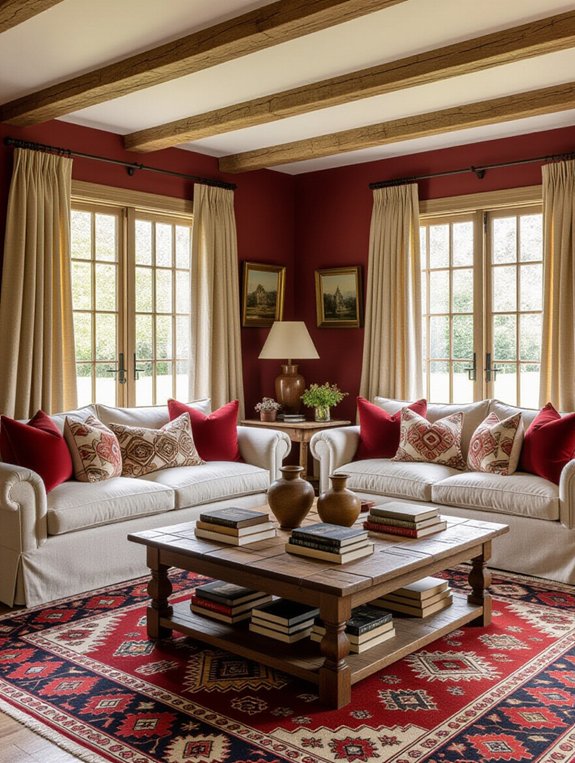 warm color palette embrace