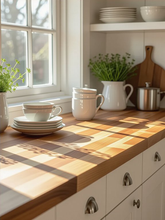 warm inviting kitchen atmosphere