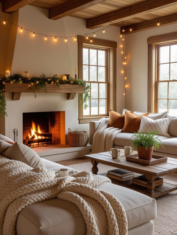 warm inviting lighting atmosphere