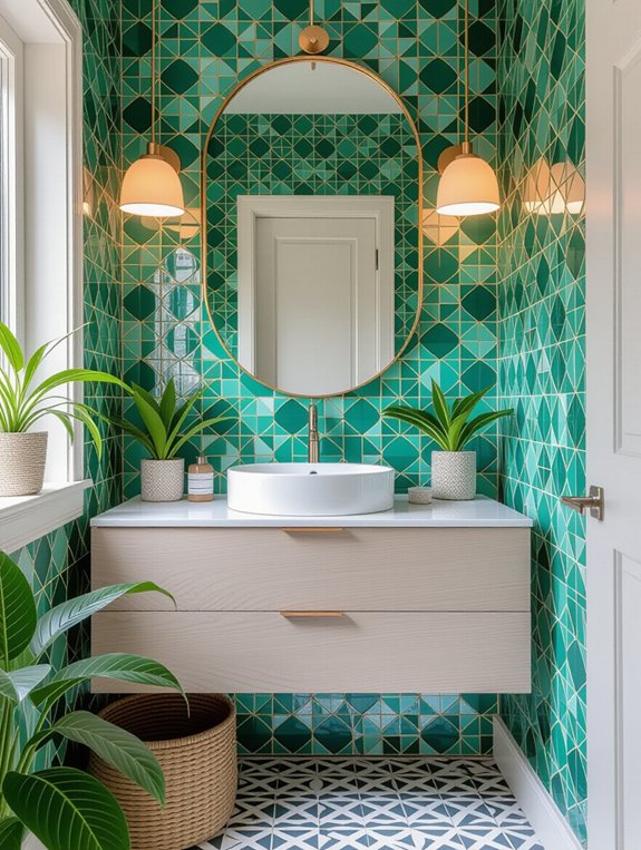 waterproof wallpaper bathroom alternative
