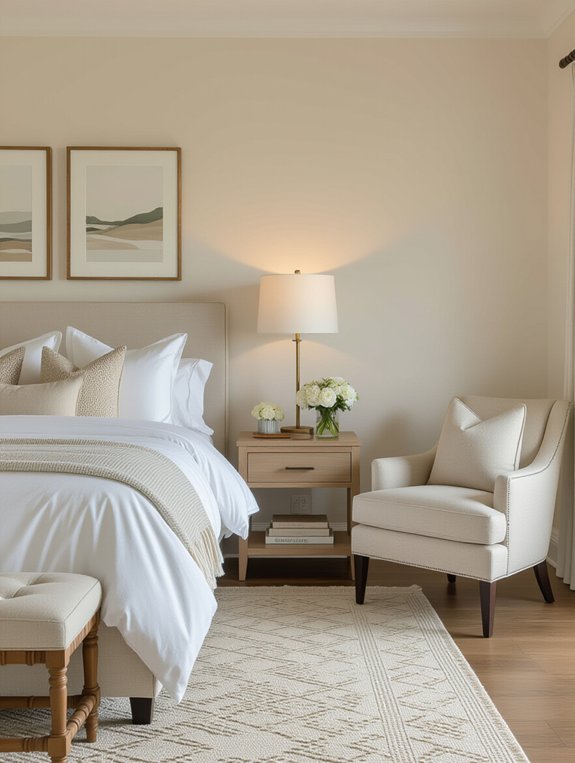 welcoming stylish entryway design