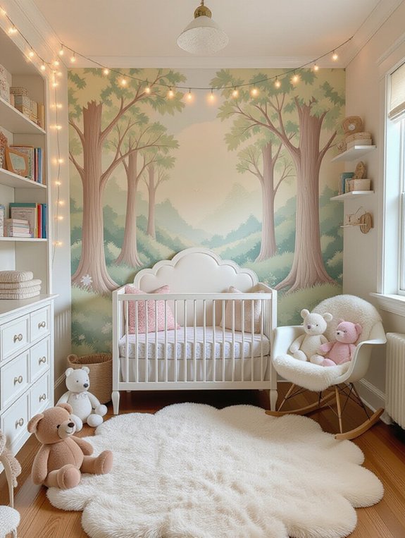 whimsical cozy reading nook