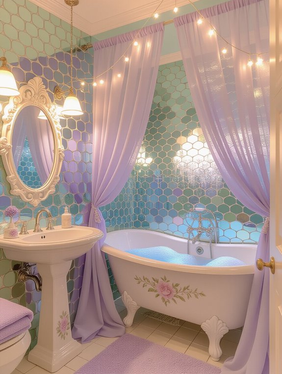whimsical fairy tale bathroom