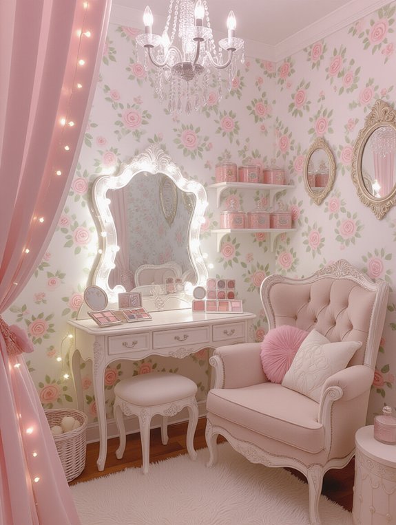 whimsical fairy tale beauty retreat