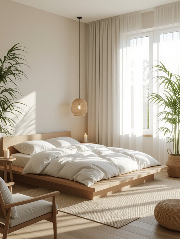 zen bedroom tranquility achieved