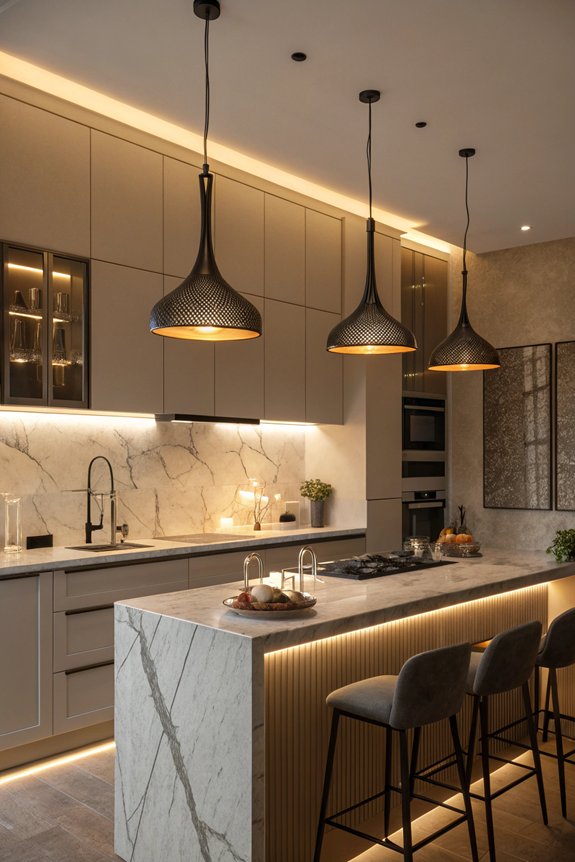 adjustable kitchen lighting options