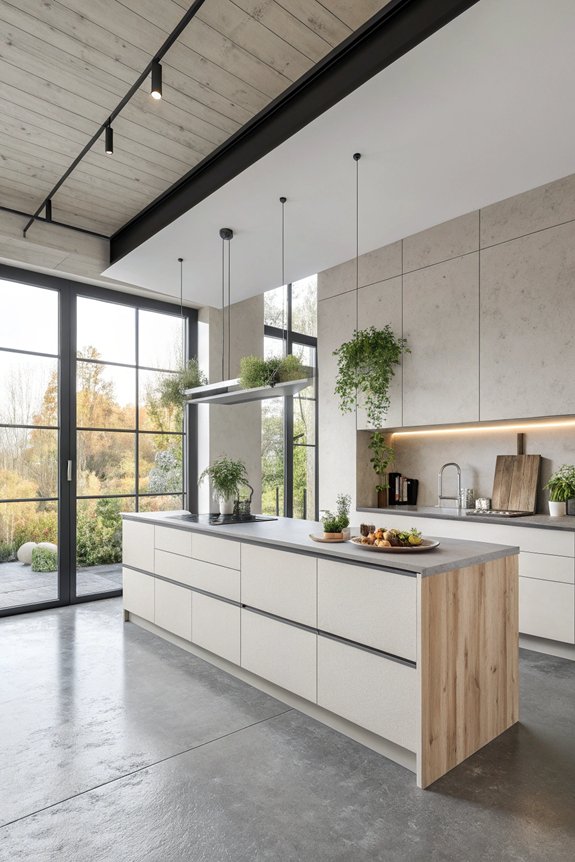 airy customizable kitchen design