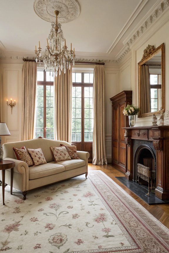 beige sofa elegant decor