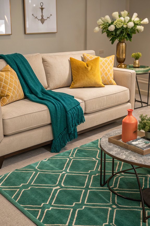 bold accent colors suggested