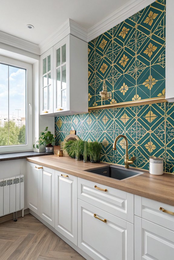bold kitchen backsplash ideas