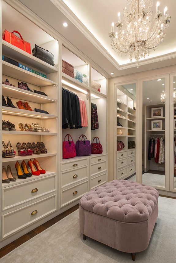 bold personalized closet designs